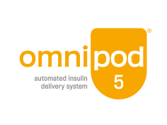 Omnipod 5 automatisches Insulinverabreichungssystem Logo