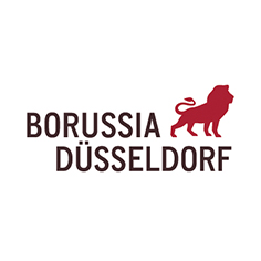 Logo von Borussia Düsseldorf mit Löwenmotiv